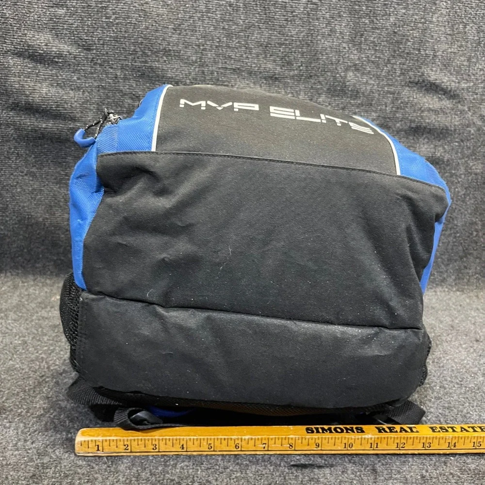 Mizuno MVP Elite Large Black‎ Blue Baseball Softball BatPack Equipment Backpack